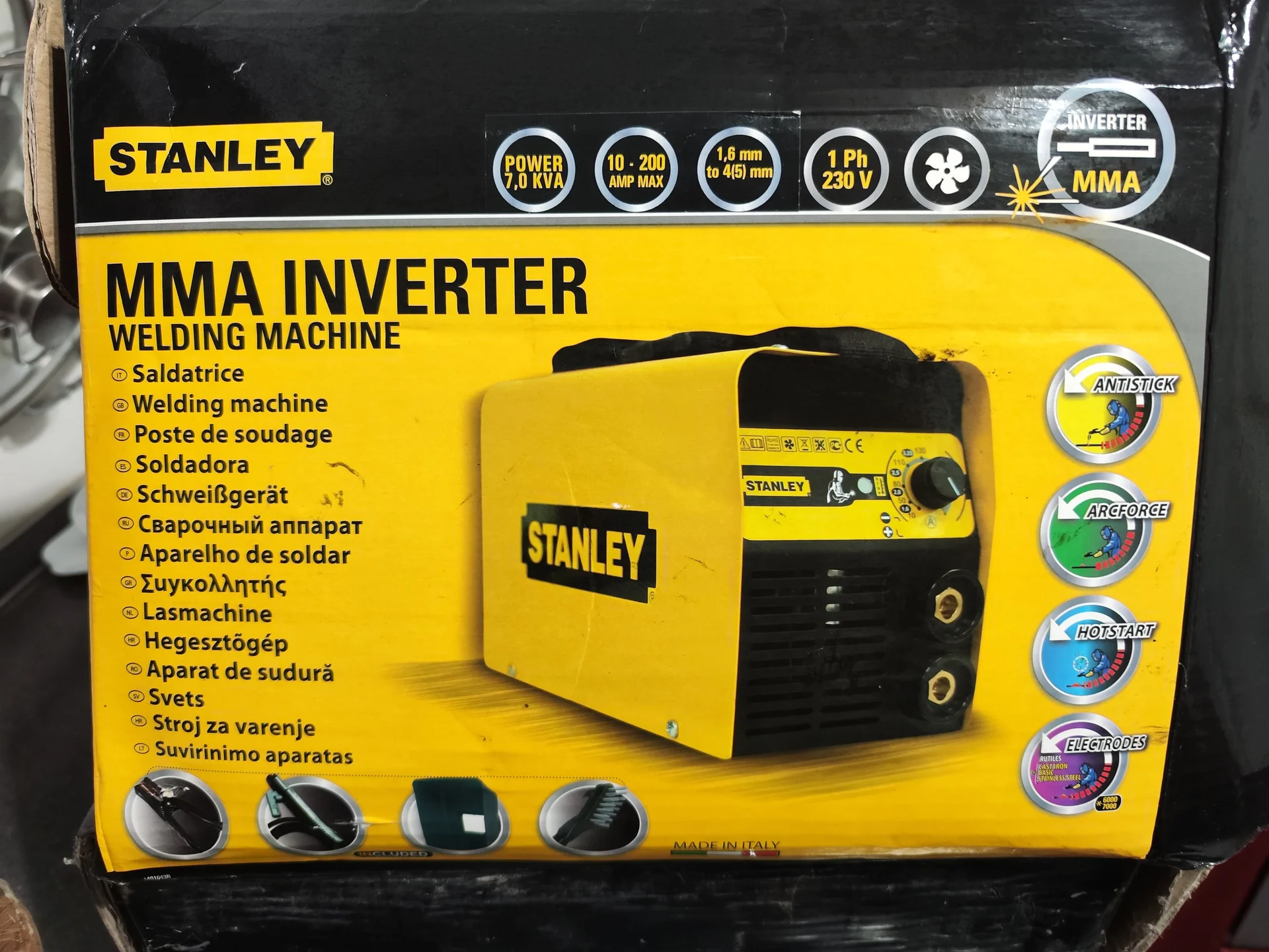 сварочный аппарат Stanley Star 7000 - миниатюра 6