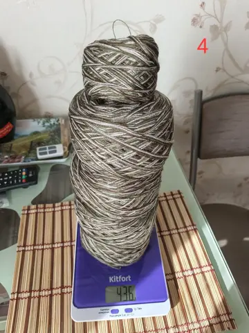 Пряжа смесовая, кейки