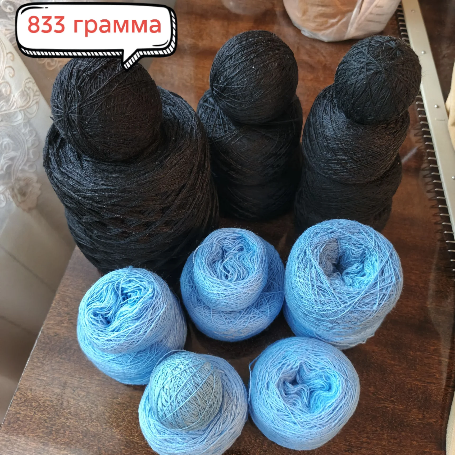 Пряжа в мотках пакетом - изображение 1