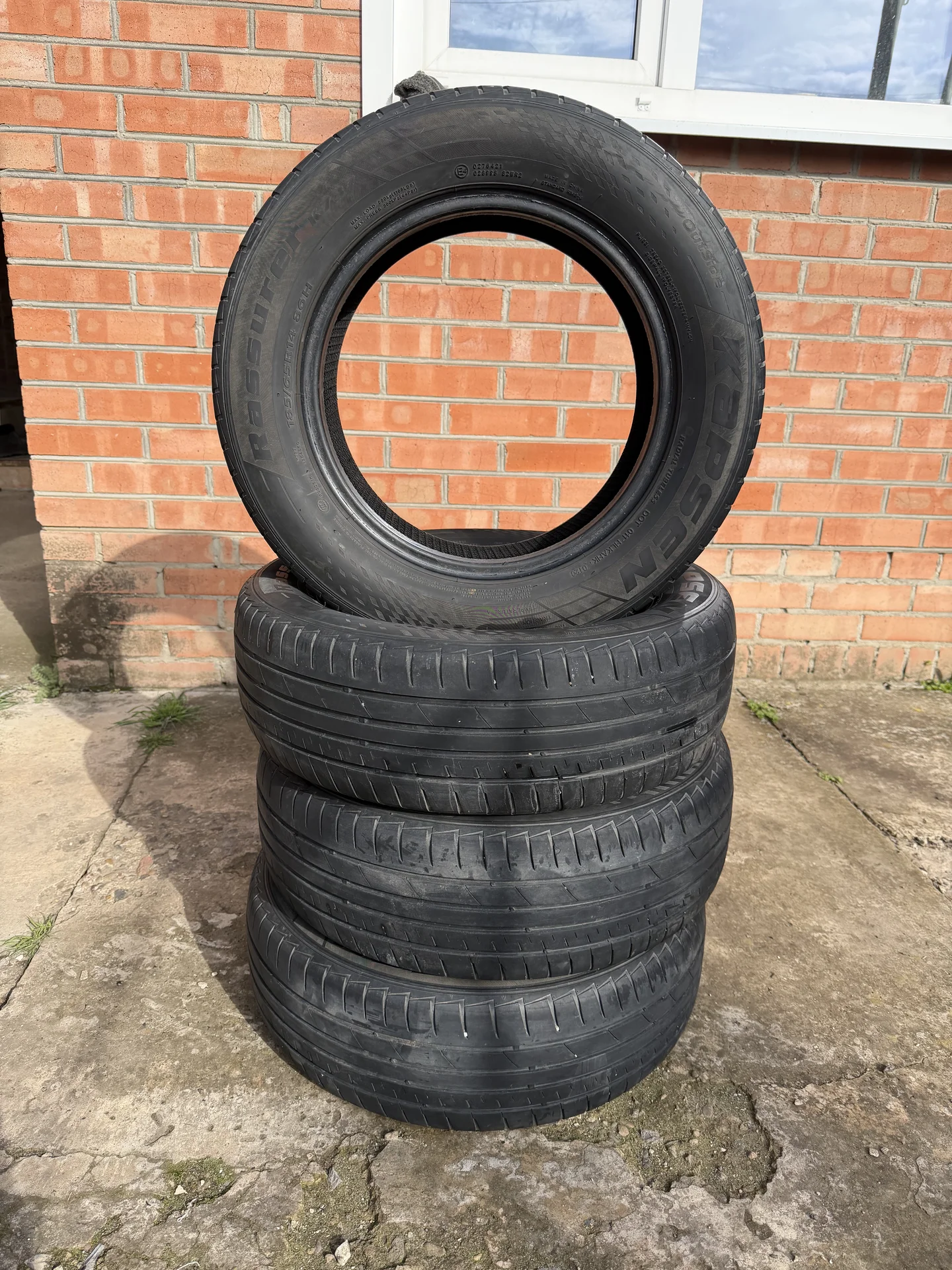 Резина летняя Kapsen Rasurer 185/65 r14 - изображение 1