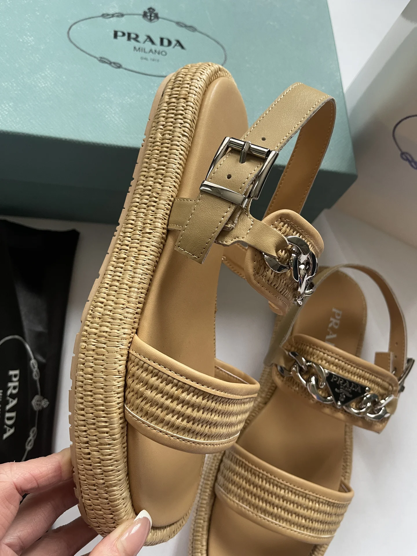 Босоножки женские Prada - миниатюра 6