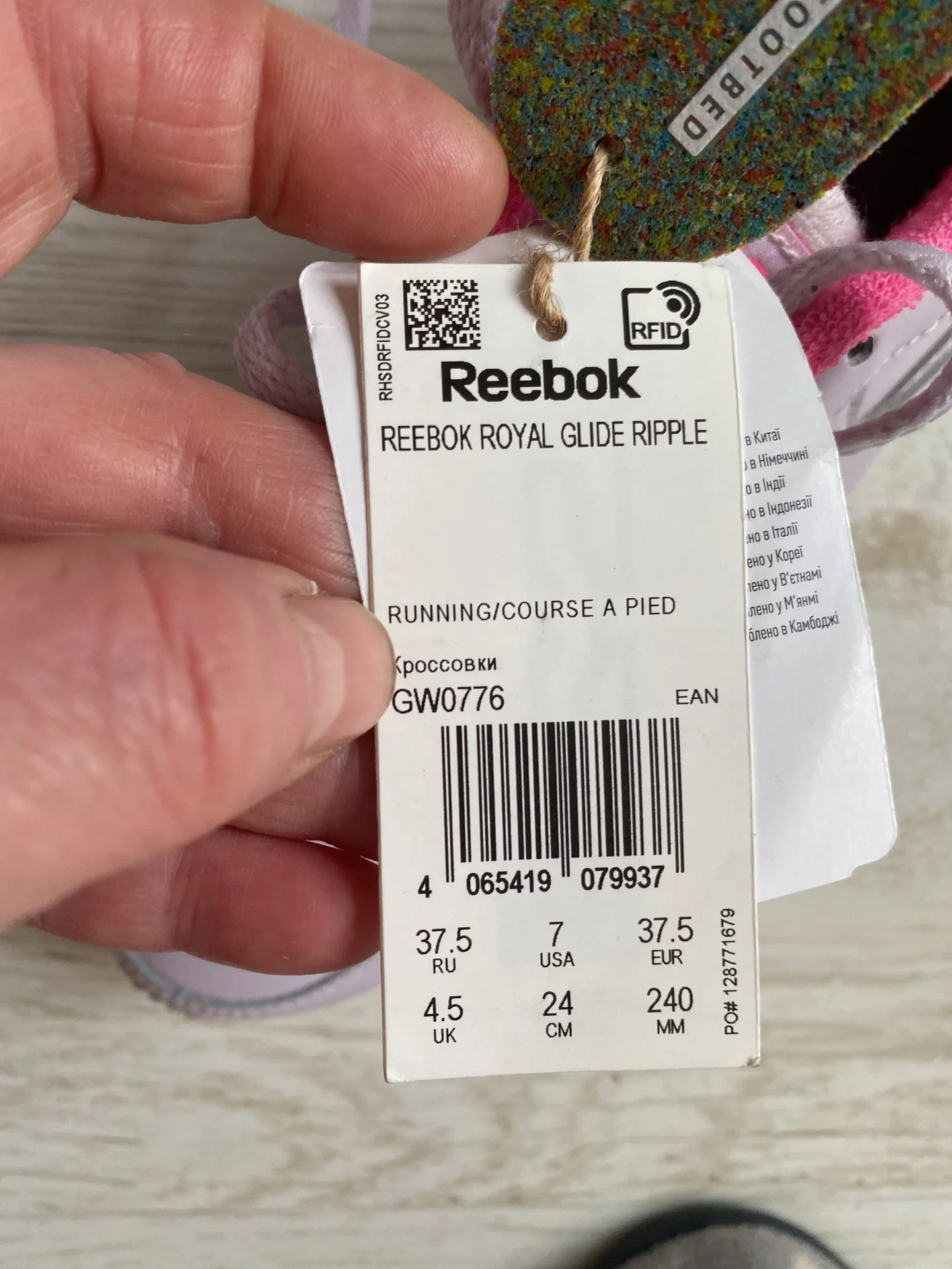 Reebok оригинал новые - миниатюра 4