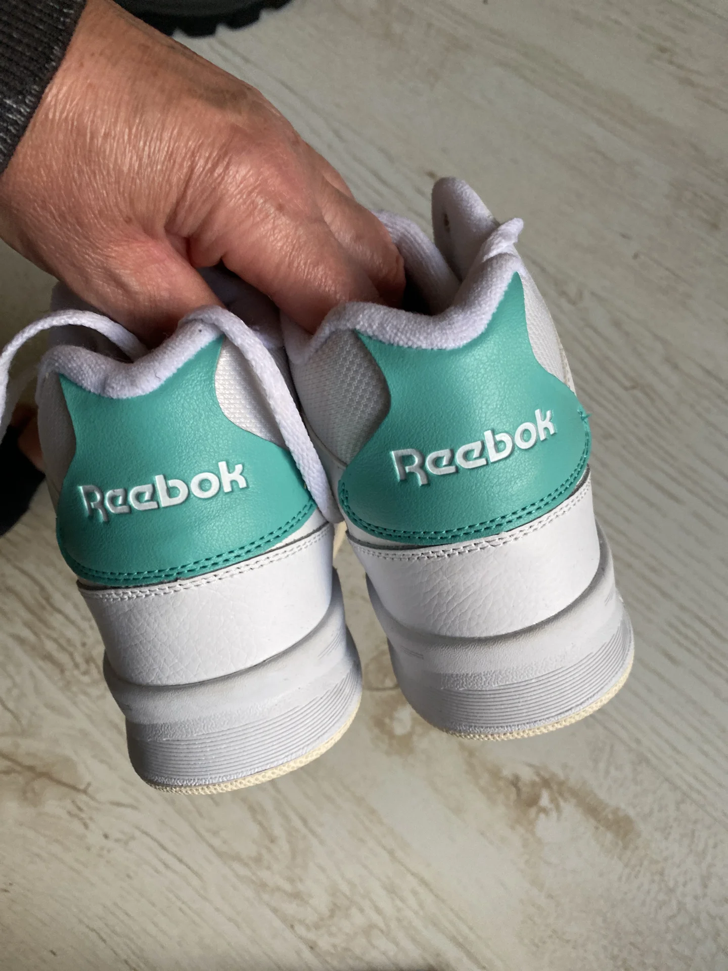 Reebok оригинал новые кроссовки высокие - миниатюра 6