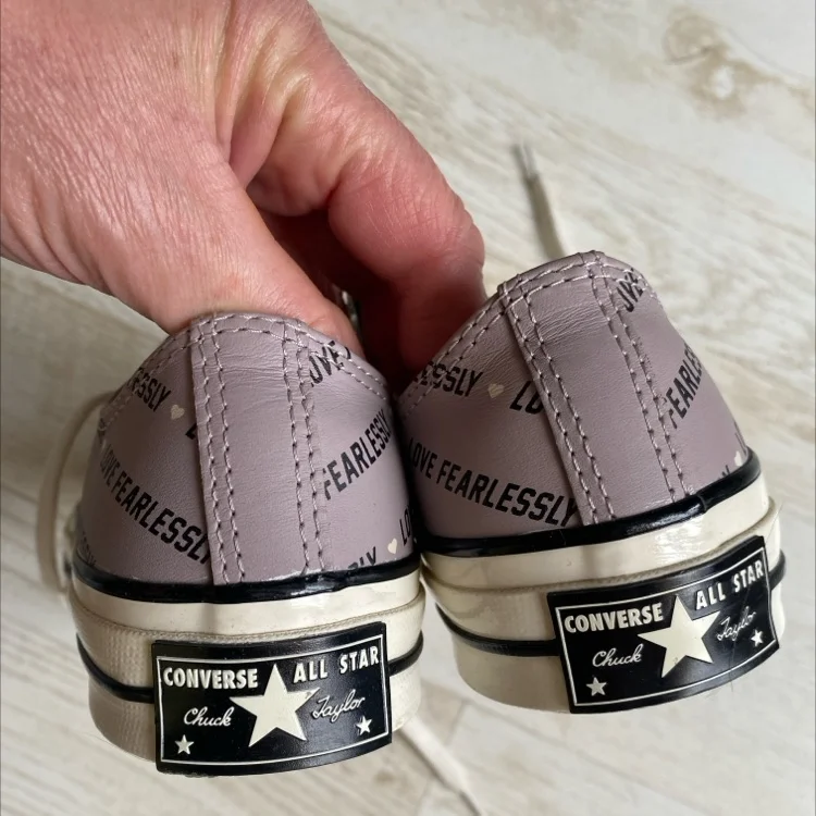CONVERSE кеды оригинал новые кожа - миниатюра 4