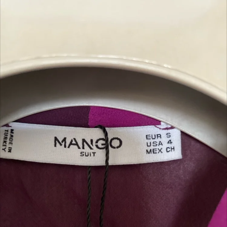 Блузка Mango натуральная вискоза - миниатюра 2
