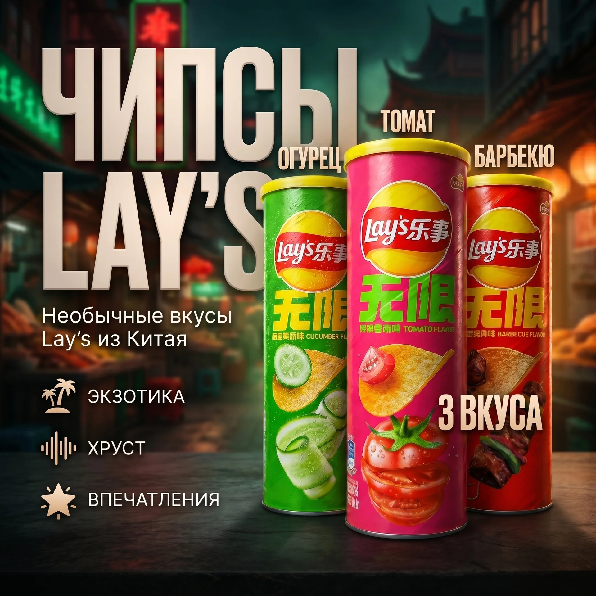 Чипсы Lay's из Китая - изображение 1