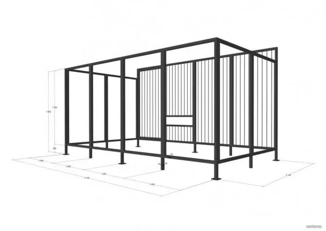 Метало каркасы из профильной трубы - миниатюра 9