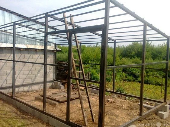 Каркасы из металопрофельной трубы - миниатюра 7