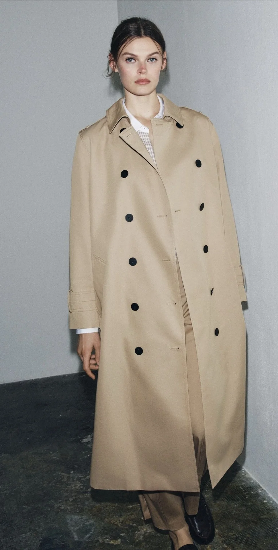 Тренч, ZARA, M - миниатюра 3