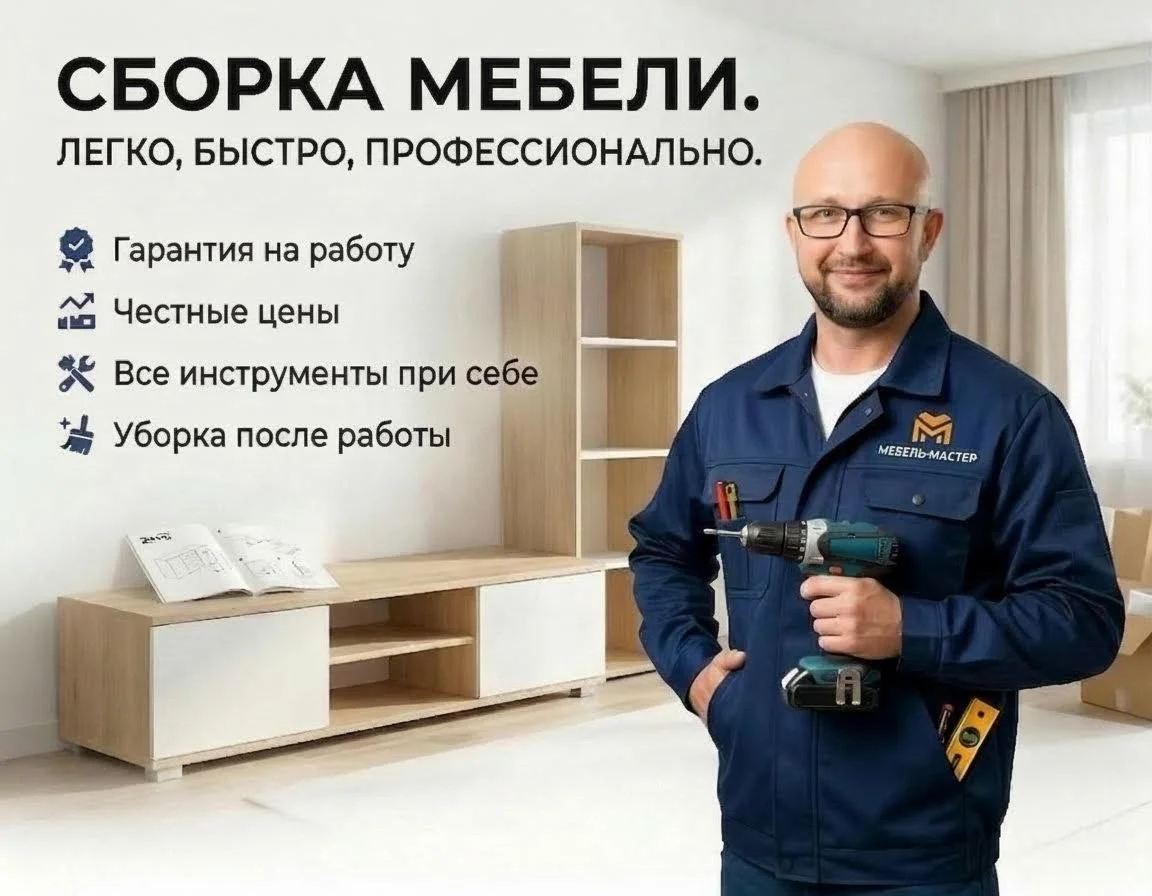 Сборка мебели - изображение 1