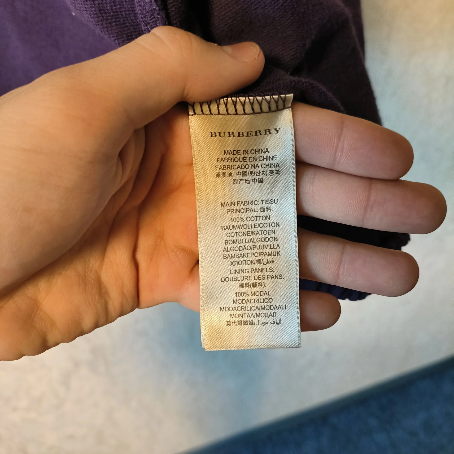 Зипка Burberry Оригинал - миниатюра 7