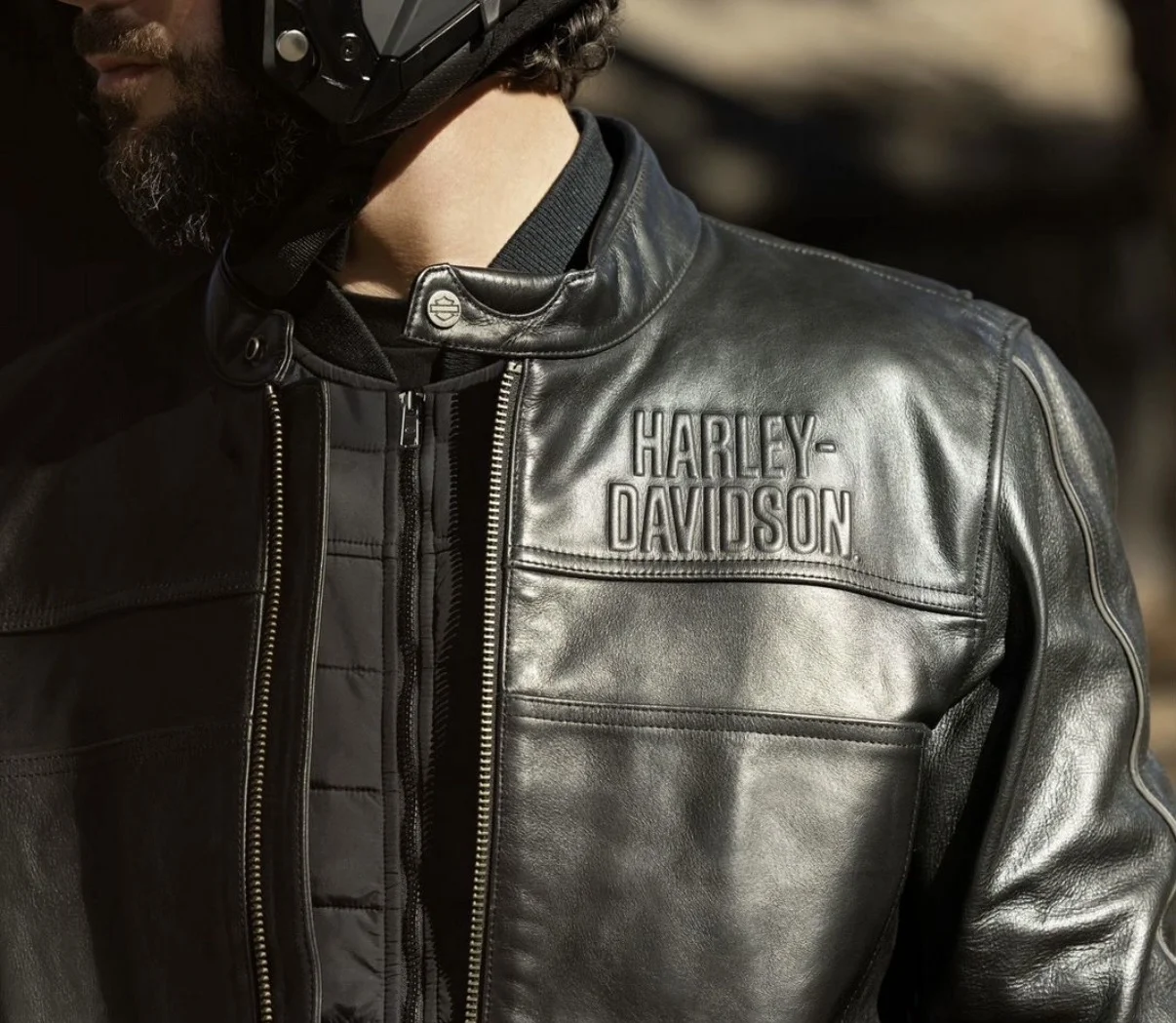 Оригинальная ездовая куртка Harley Davidson Cafe R - миниатюра 4