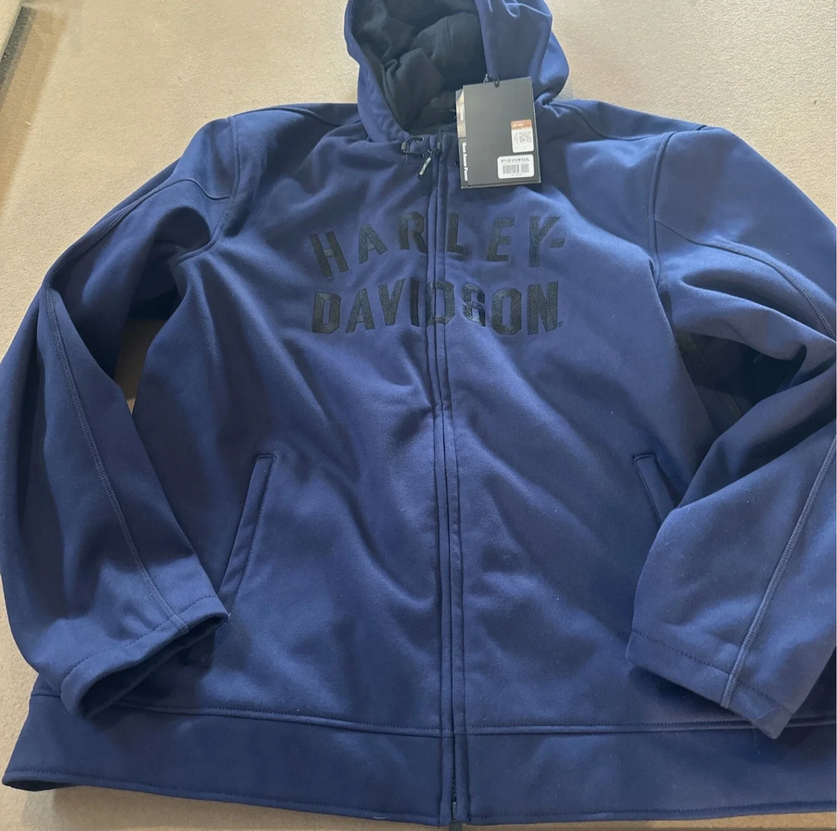 Куртка - худи ездовая Harley Davidson Peacoat - миниатюра 2