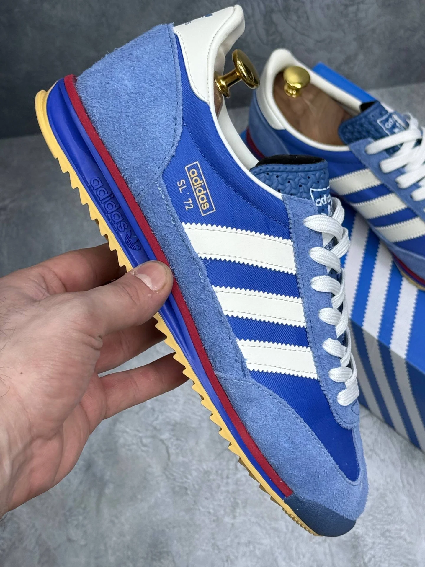 Кеды Adidas Wales Bonner x SL 72 Og - миниатюра 7