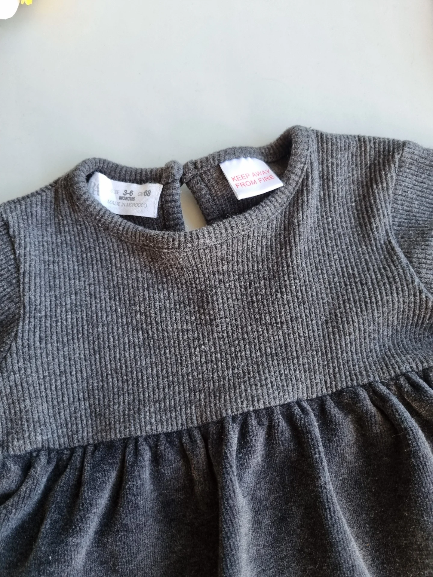 Платье боди Zara 68см 3-6 месяцев - миниатюра 2