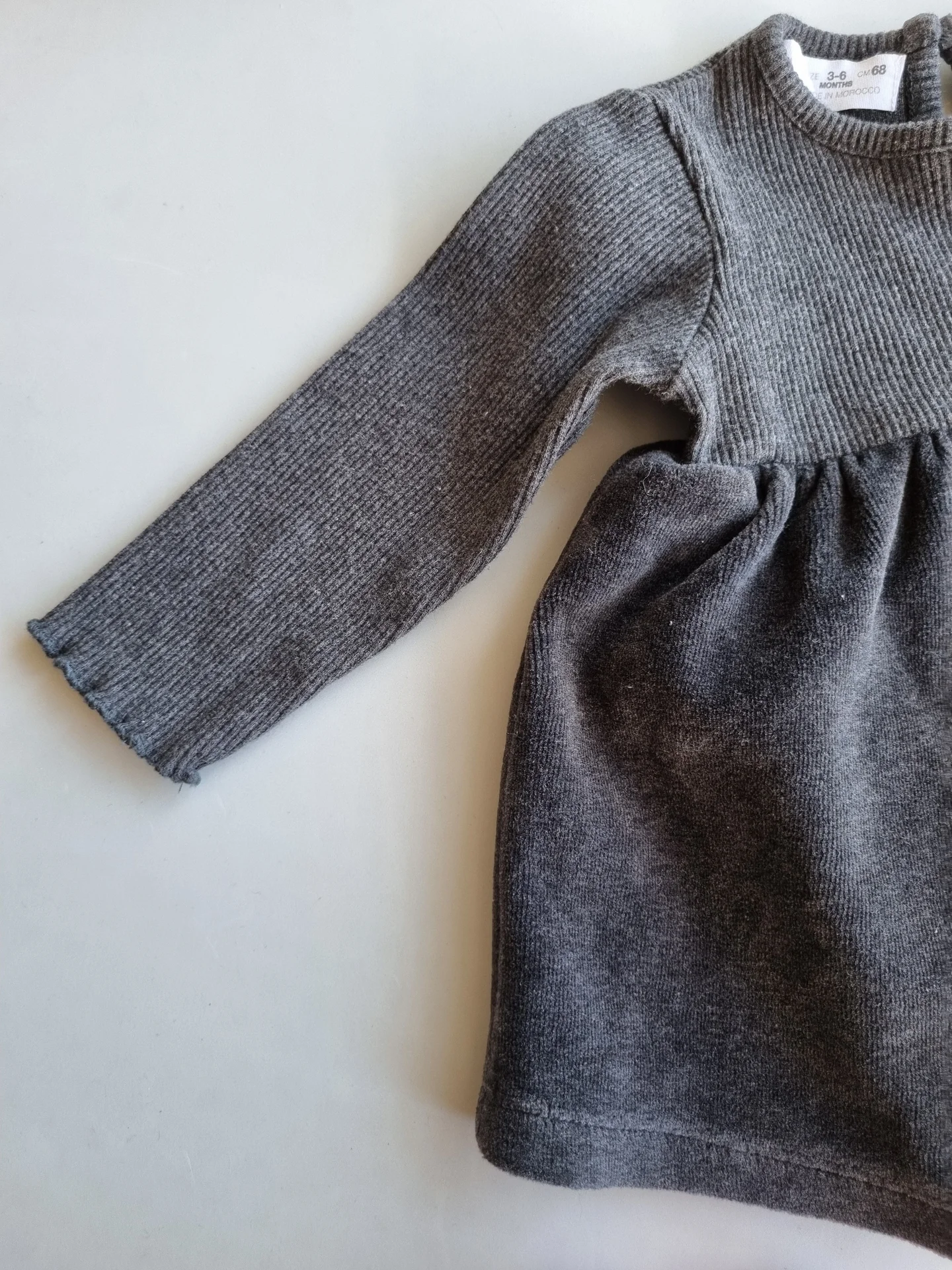 Платье боди Zara 68см 3-6 месяцев - миниатюра 3