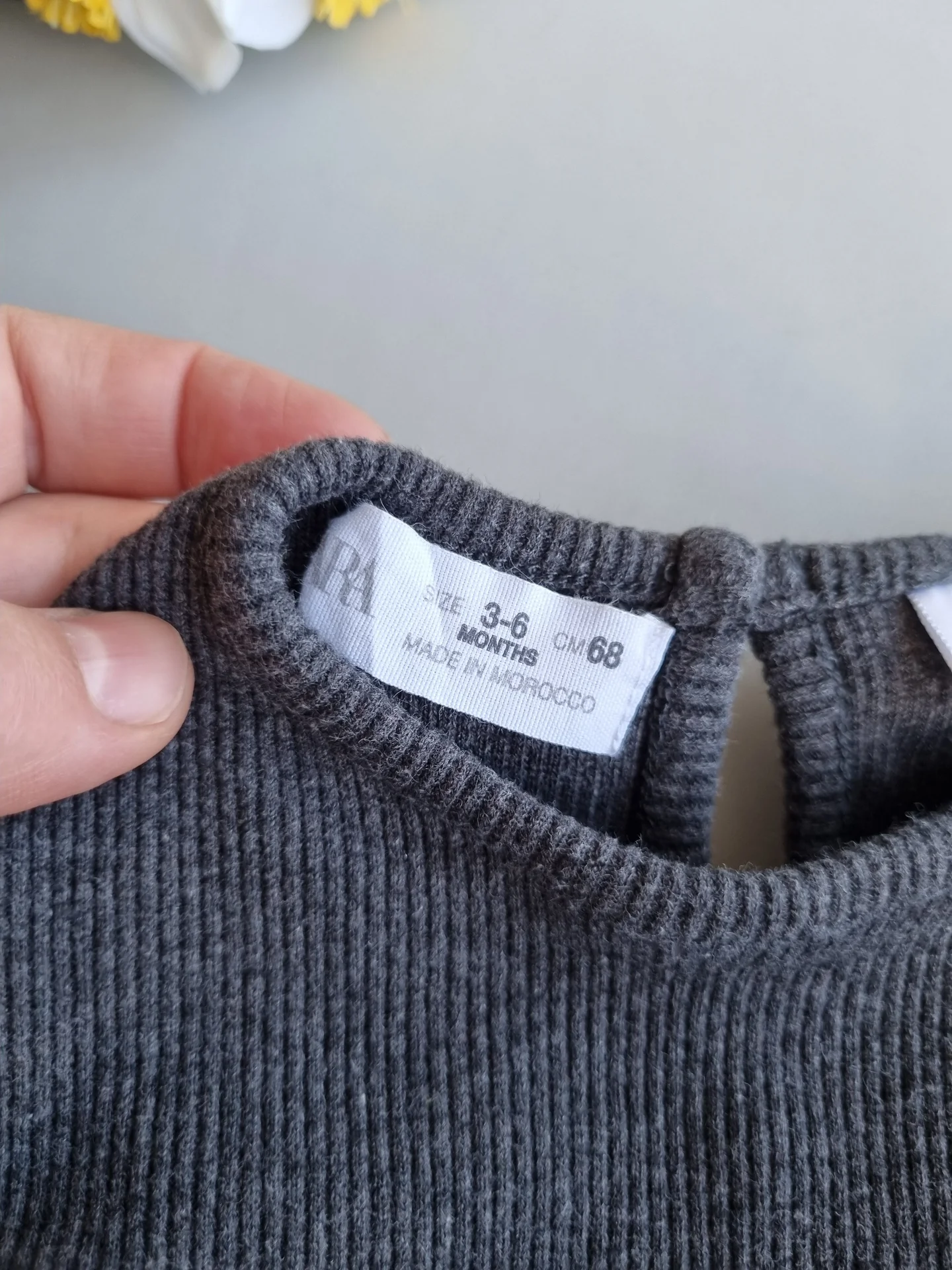 Платье боди Zara 68см 3-6 месяцев - миниатюра 5