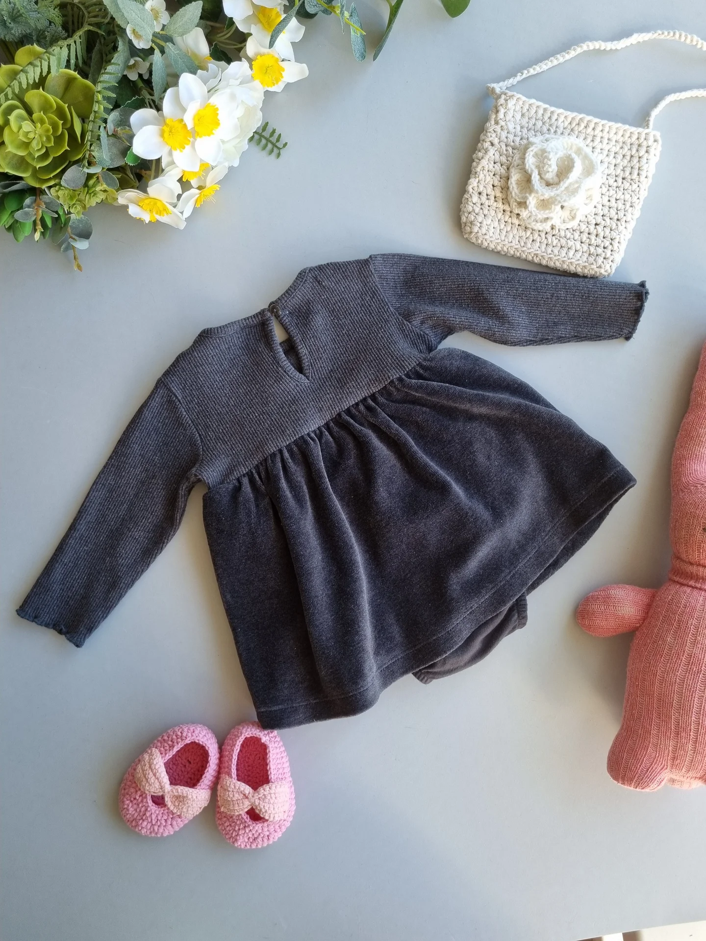 Платье боди Zara 68см 3-6 месяцев - миниатюра 6