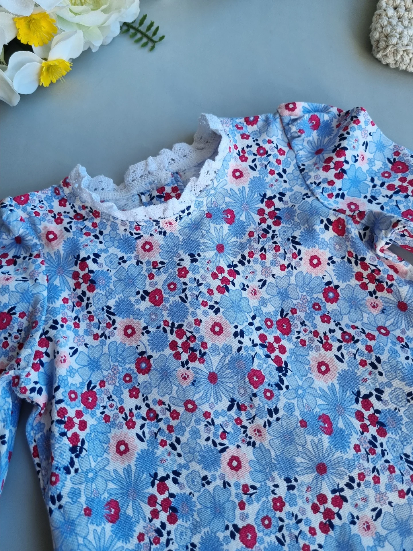 Лонгслив Matalan 0-3 мес для девочки - миниатюра 2