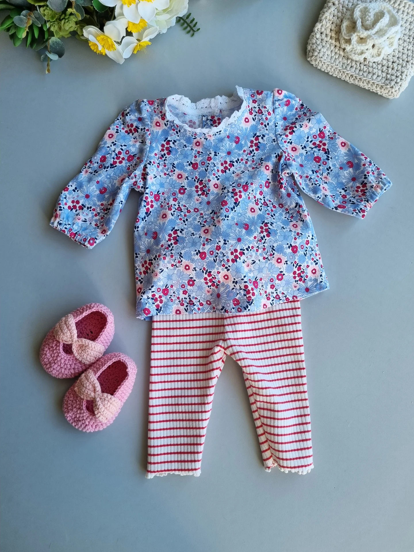 Лонгслив Matalan 0-3 мес для девочки - миниатюра 8