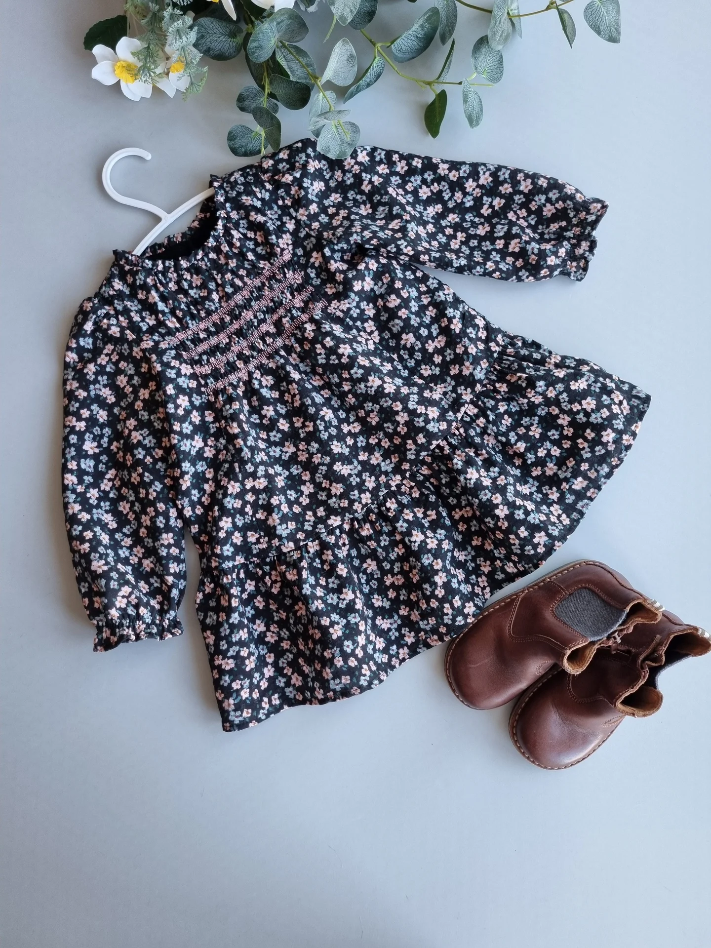 Платье Zara girl 18-24 мес - миниатюра 5