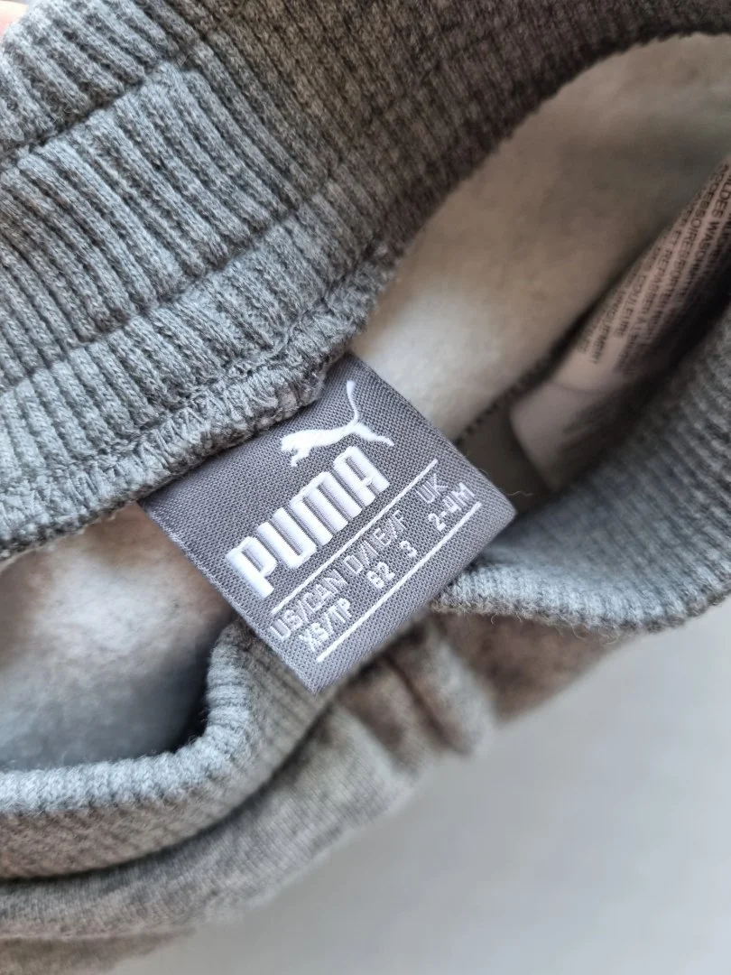 Штаны спортивные Puma original 2 - 4 мес 62 см - миниатюра 5