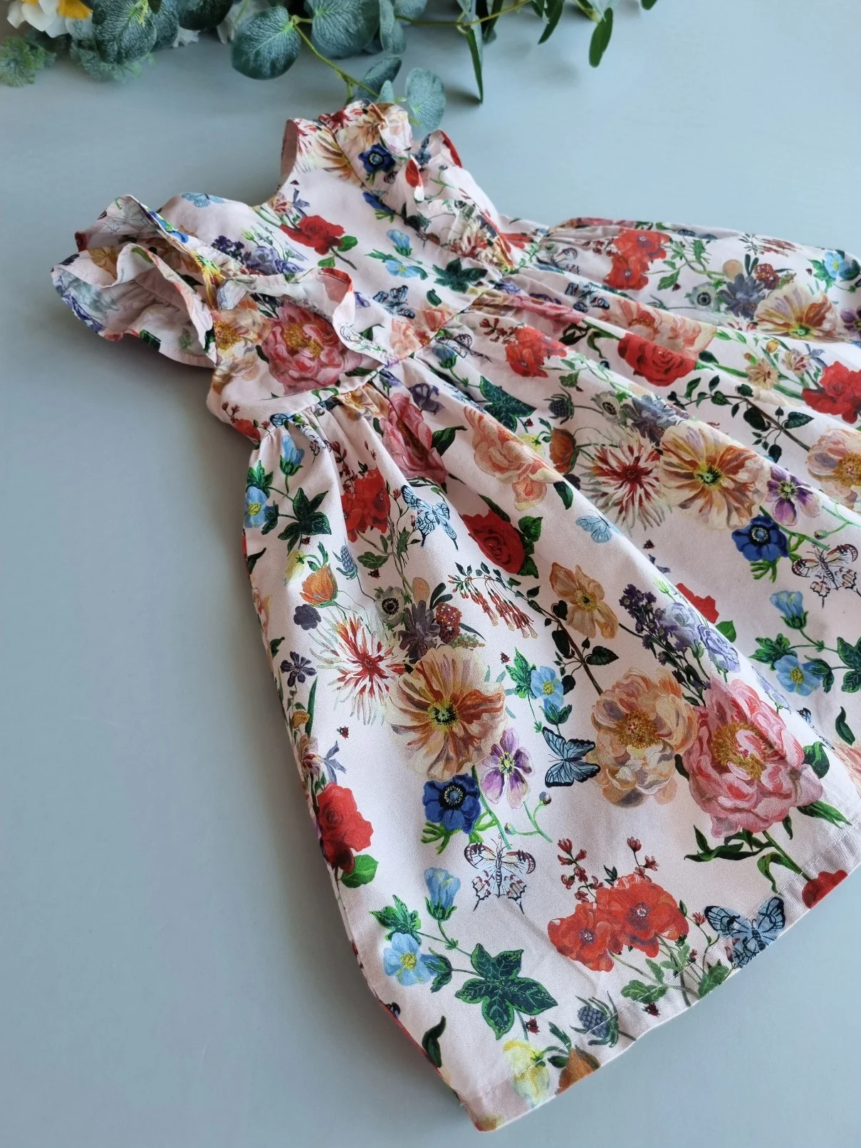 Платье нарядное H&M 9-12 мес 80 см - миниатюра 4