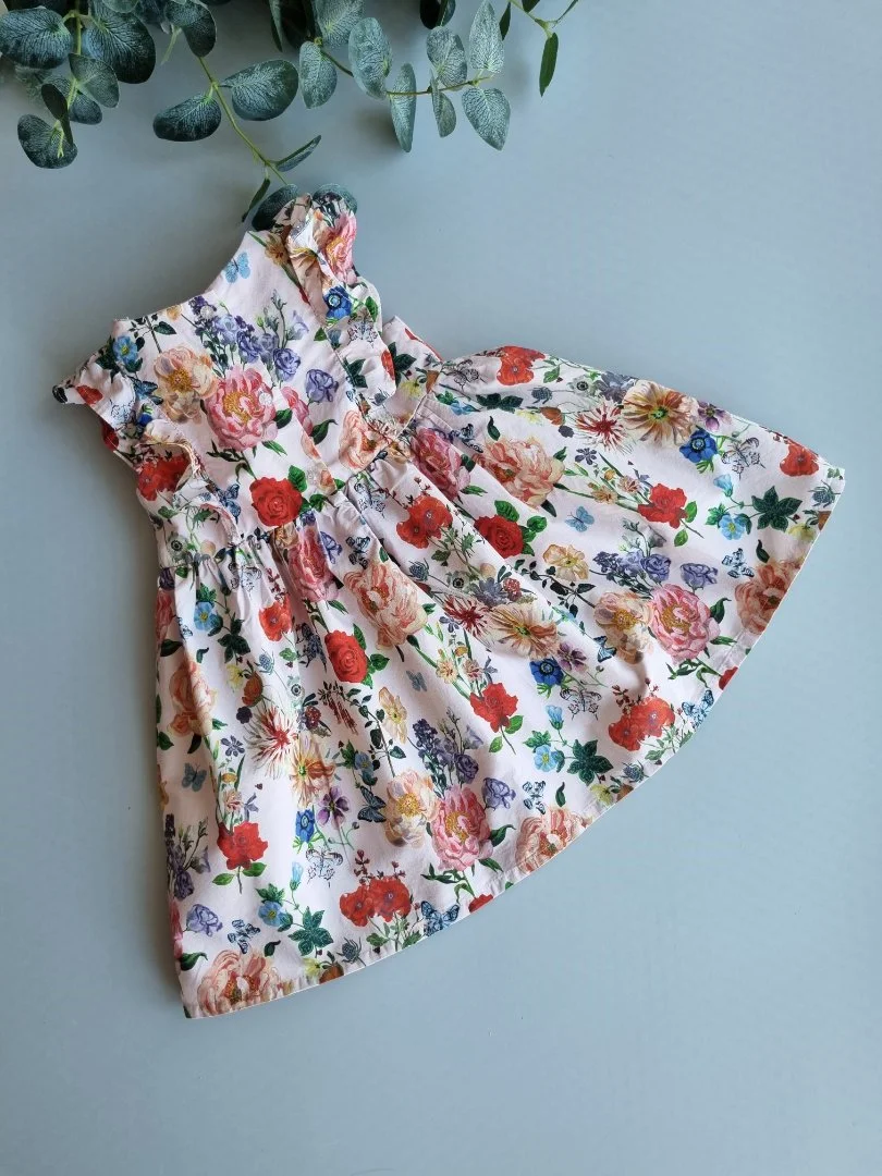 Платье нарядное H&M 9-12 мес 80 см - миниатюра 7