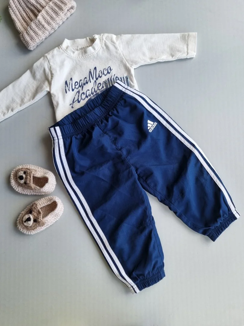 Штаны Adidas 12 -18 мес, оригинал - изображение 1