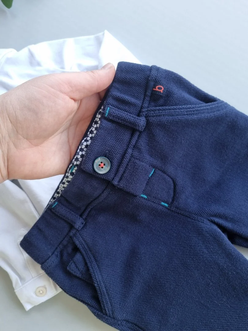 Брюки чиносы Baker by Ted Baker 3 - 6 мес 68см - миниатюра 11