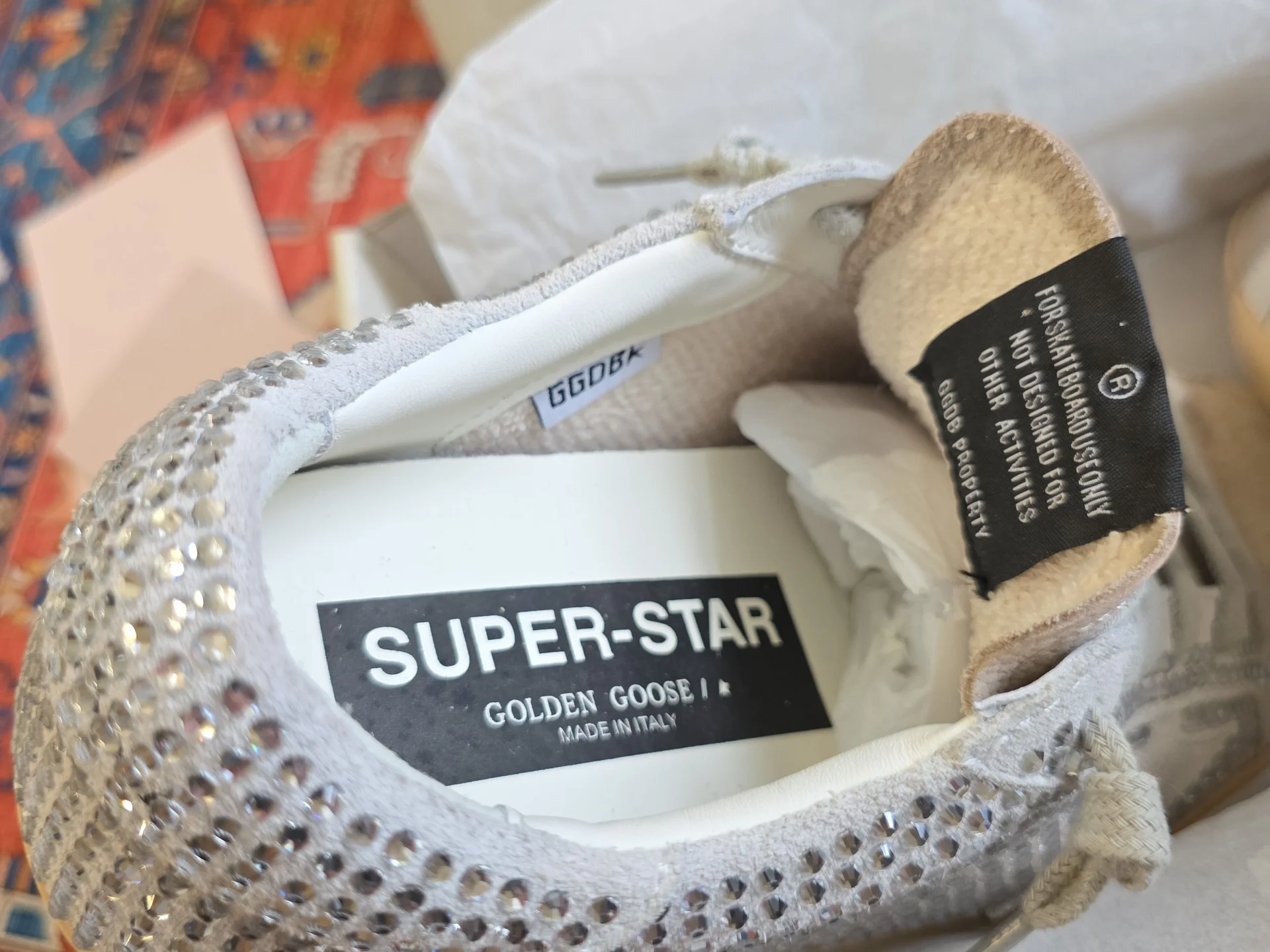 Кеды Golden Goose swarovski 39 - миниатюра 7