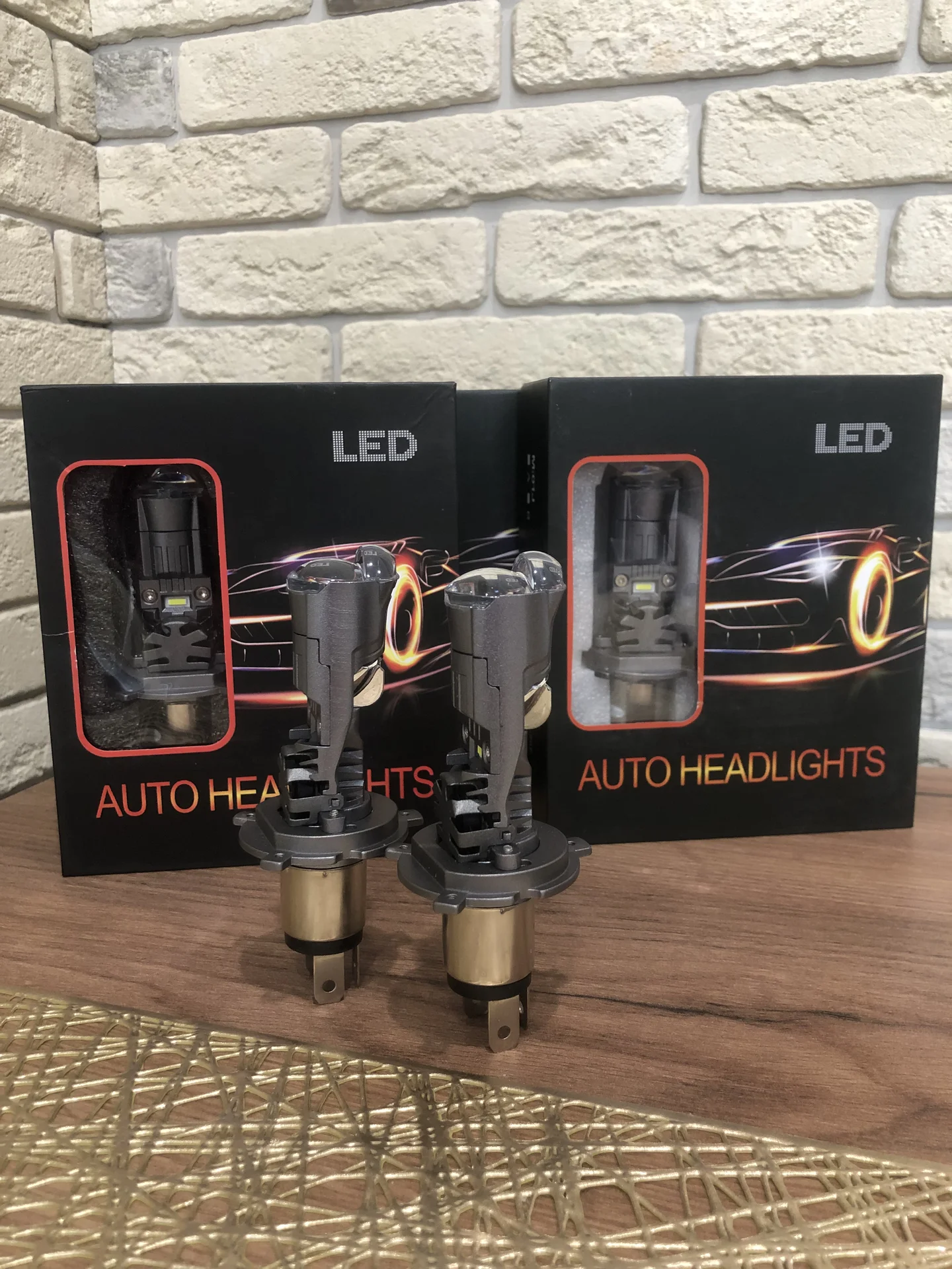 led автолампы Н4 минилинзы - миниатюра 4