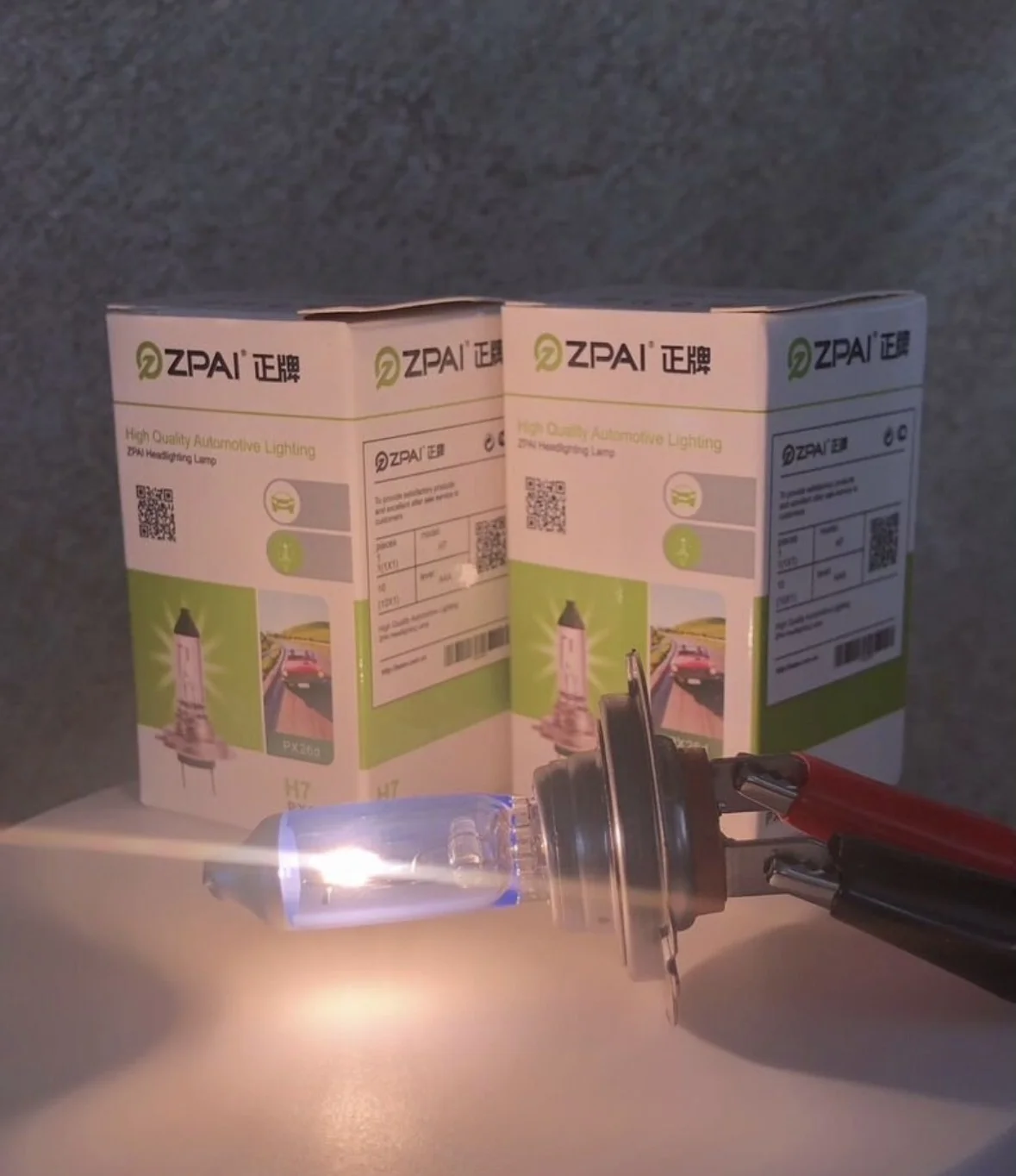 Автолампы h4,h7,h11 "ZPAI" 12V - миниатюра 2