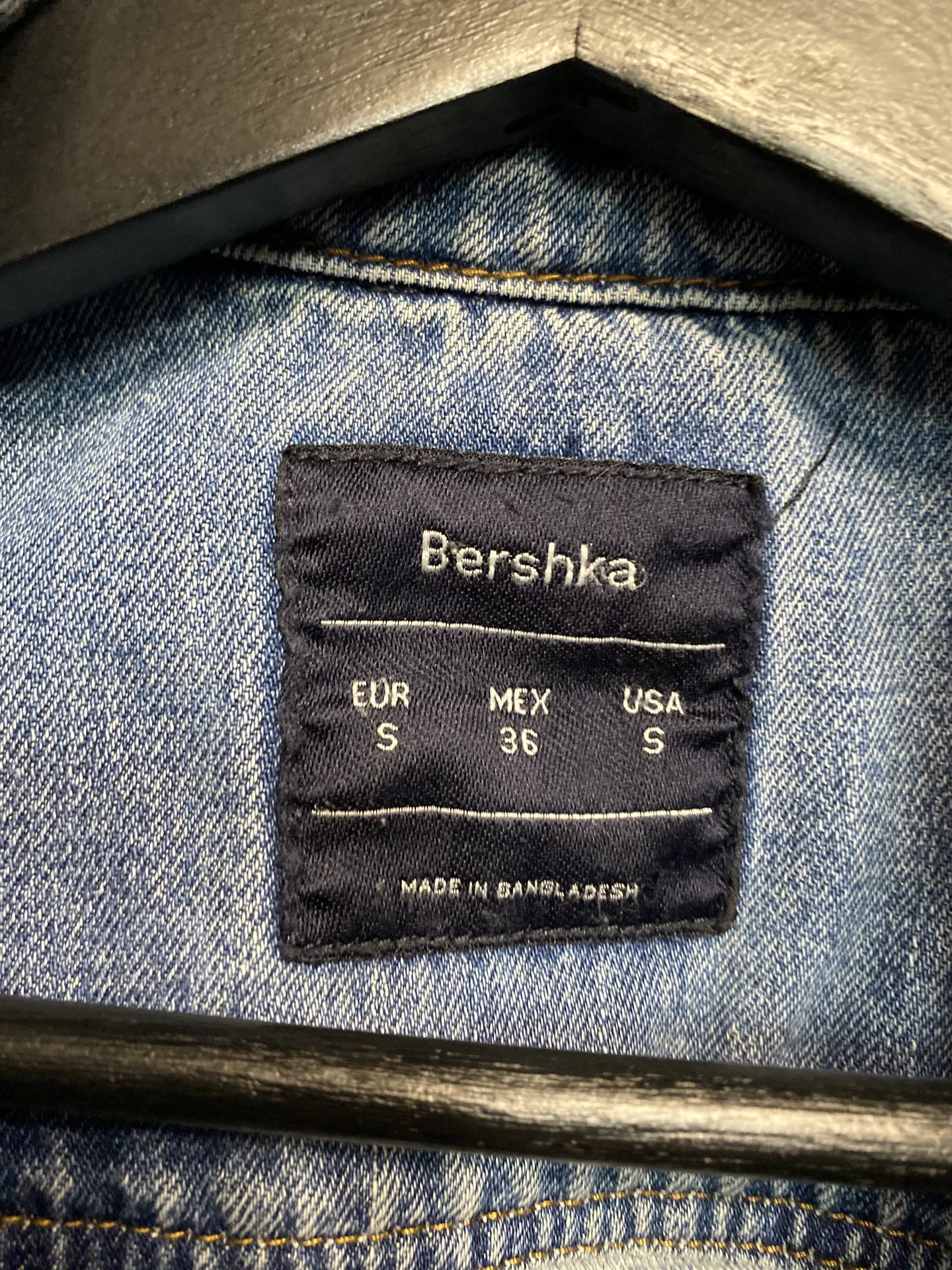 Джинсовая жилетка Bershka - миниатюра 5