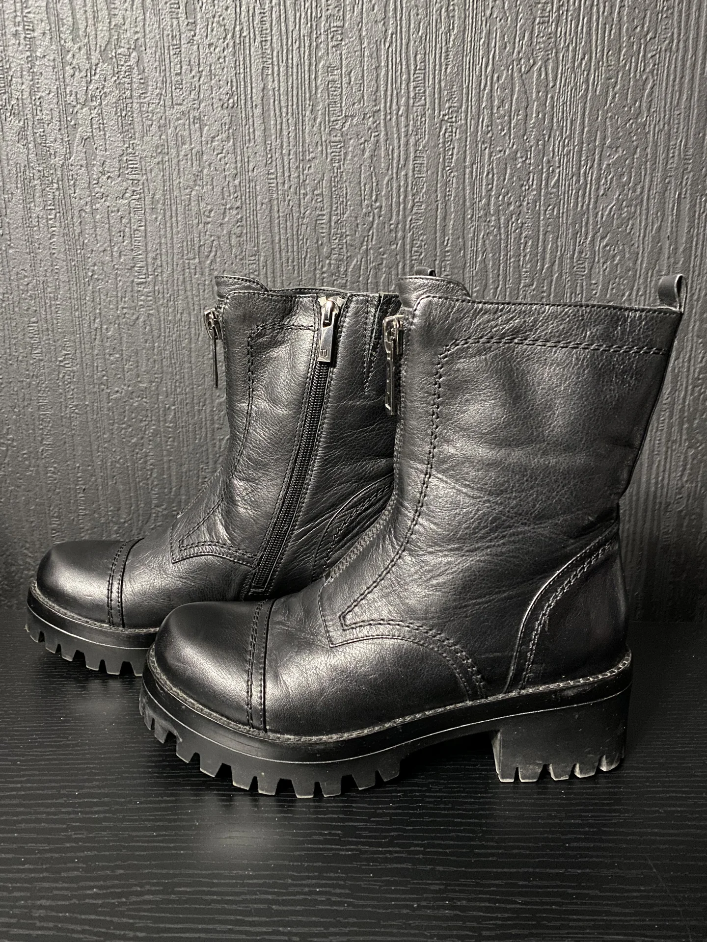 Сапоги кожаные зимние TJ Collection - миниатюра 2