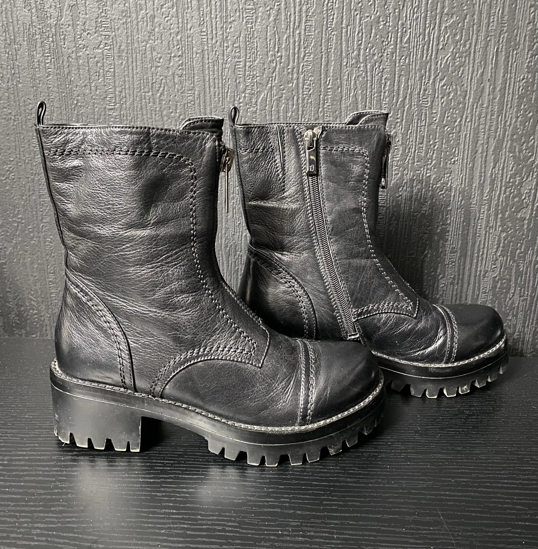 Сапоги кожаные зимние TJ Collection - миниатюра 3