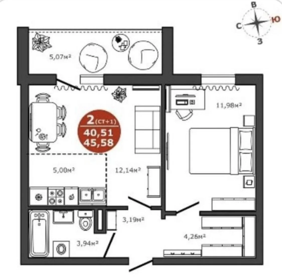 Продам квартиру - миниатюра 5