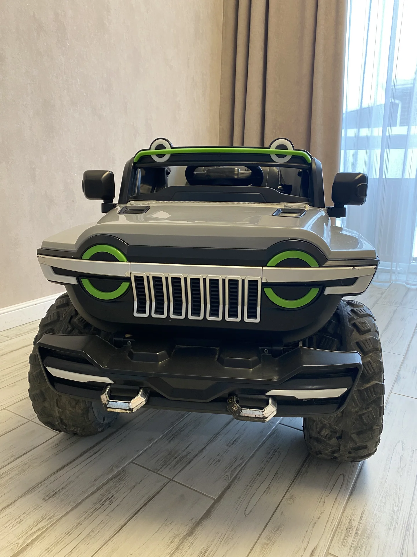 Детский электромобиль RiverToys Jeep М222бх - миниатюра 2