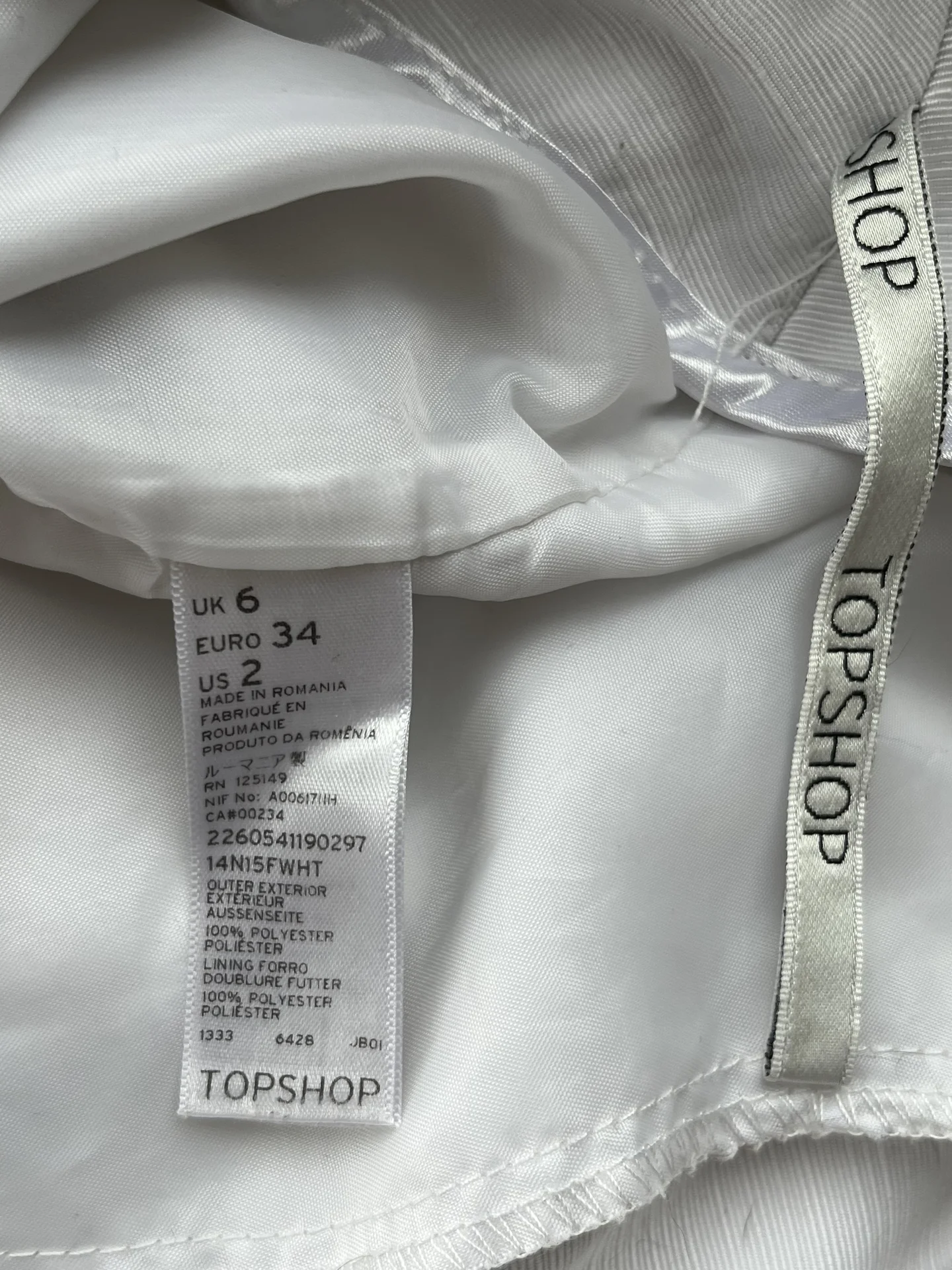 Шорты-юбка TOPSHOP - миниатюра 4