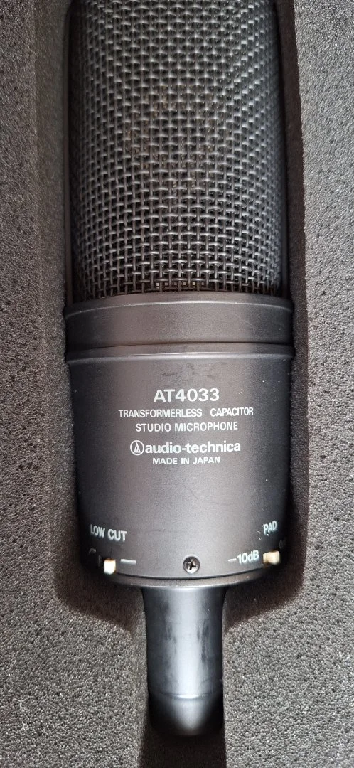 Студийный микрофон Audio-Technica AT4033 (Япония) - миниатюра 3