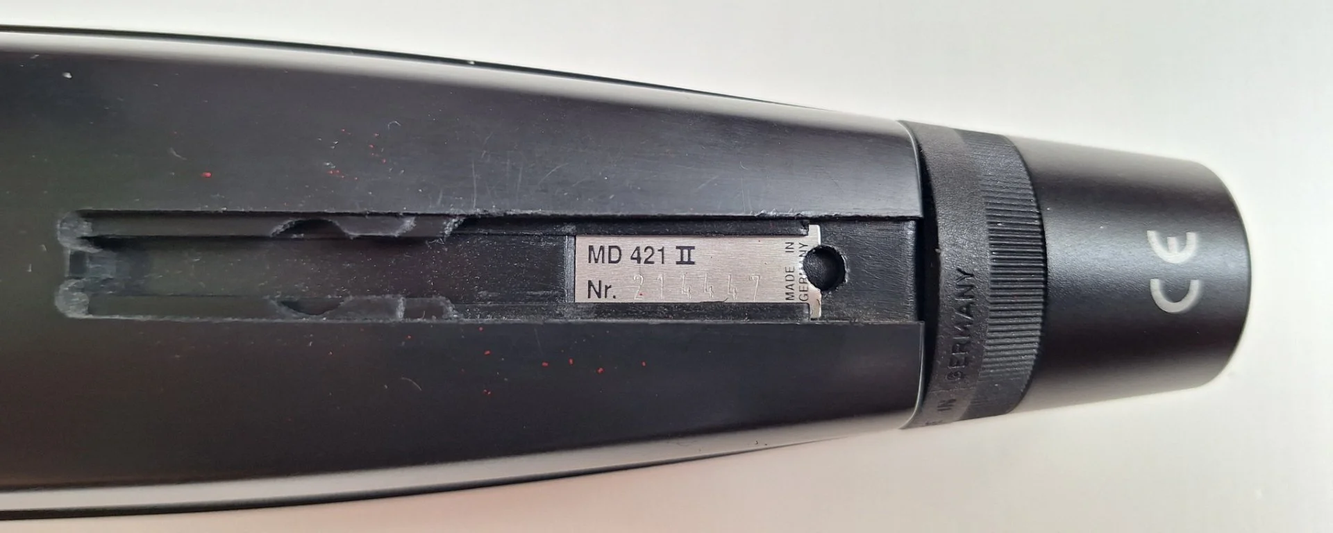 Комплект Sennheiser MD 421 II (кейс, держатель) - миниатюра 7