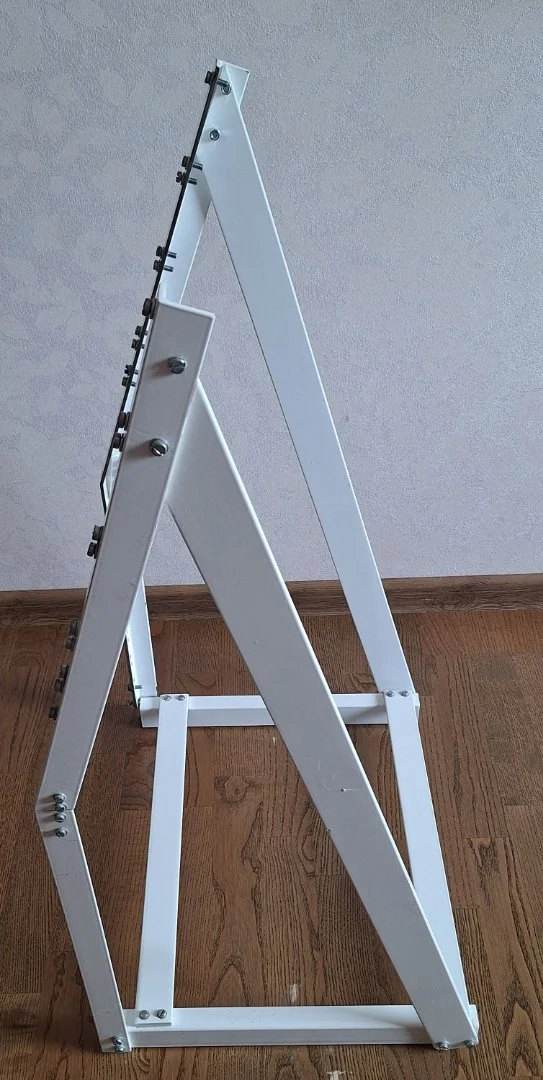 Рэковая стойка 19" на 13U (нержавеющая сталь) - миниатюра 4