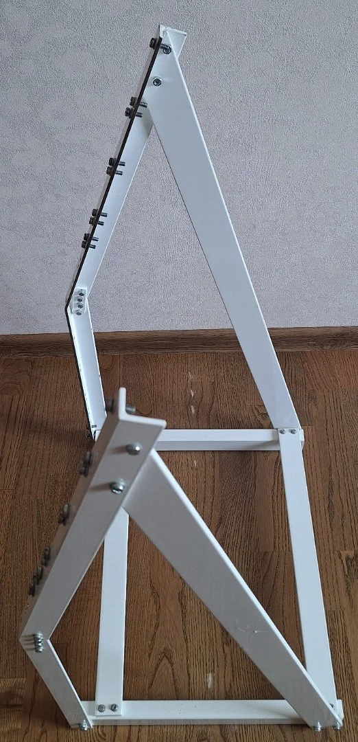 Рэковая стойка 19" на 13U (нержавеющая сталь) - миниатюра 5