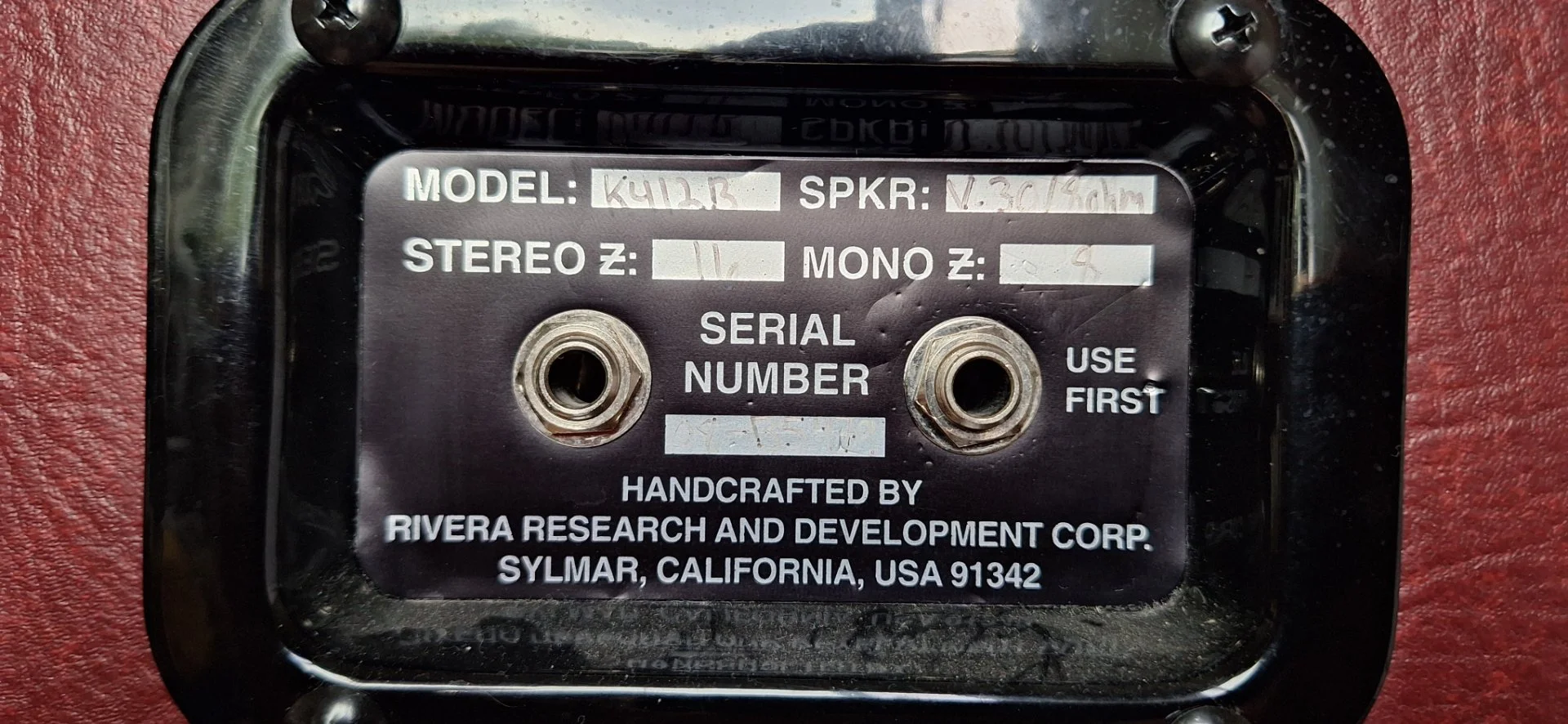 Rivera Knucklehead Tre 120W + Rivera K412R (USA) - миниатюра 6