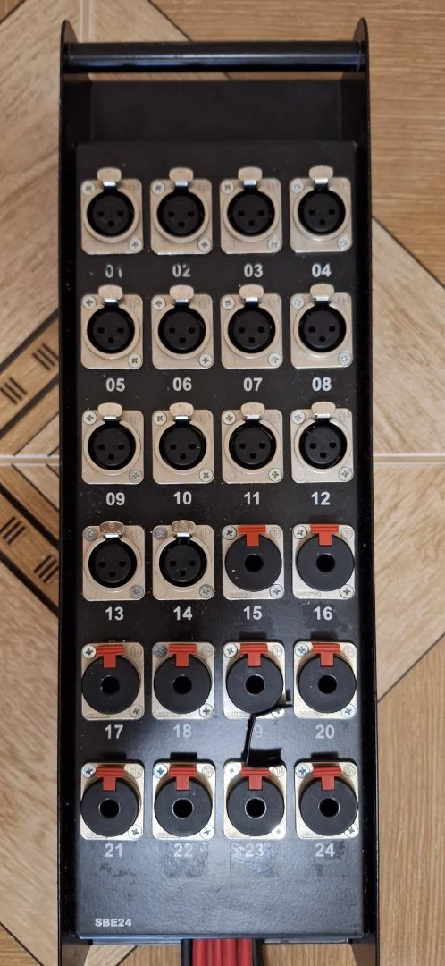 Патчбей Switchcraft 96 TT + Стейджбокс 24 + Мультикор Canare / Schulz - миниатюра 6