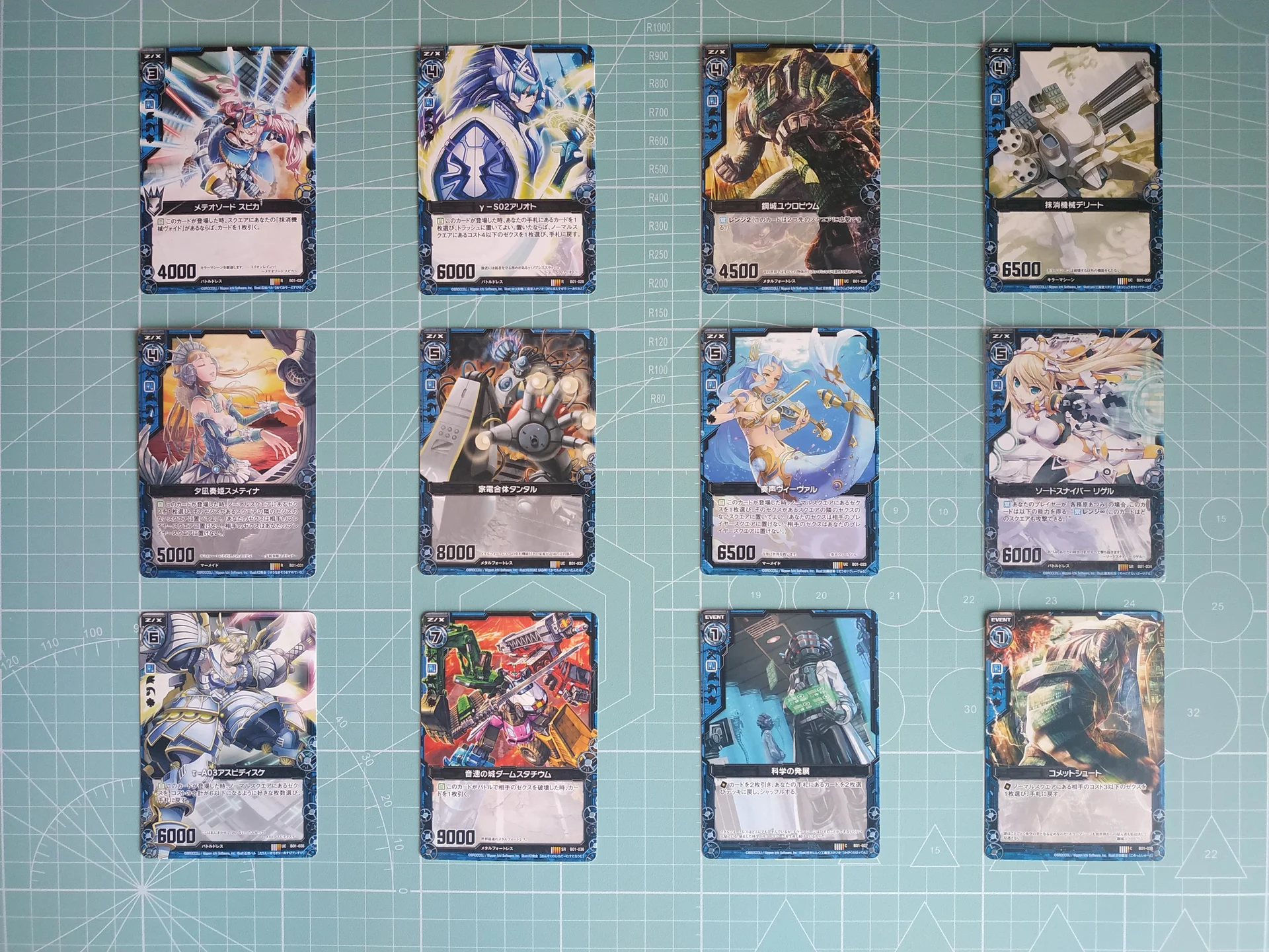 Набор карт TCG Z/X Zillions of enemy X BT01 - миниатюра 3