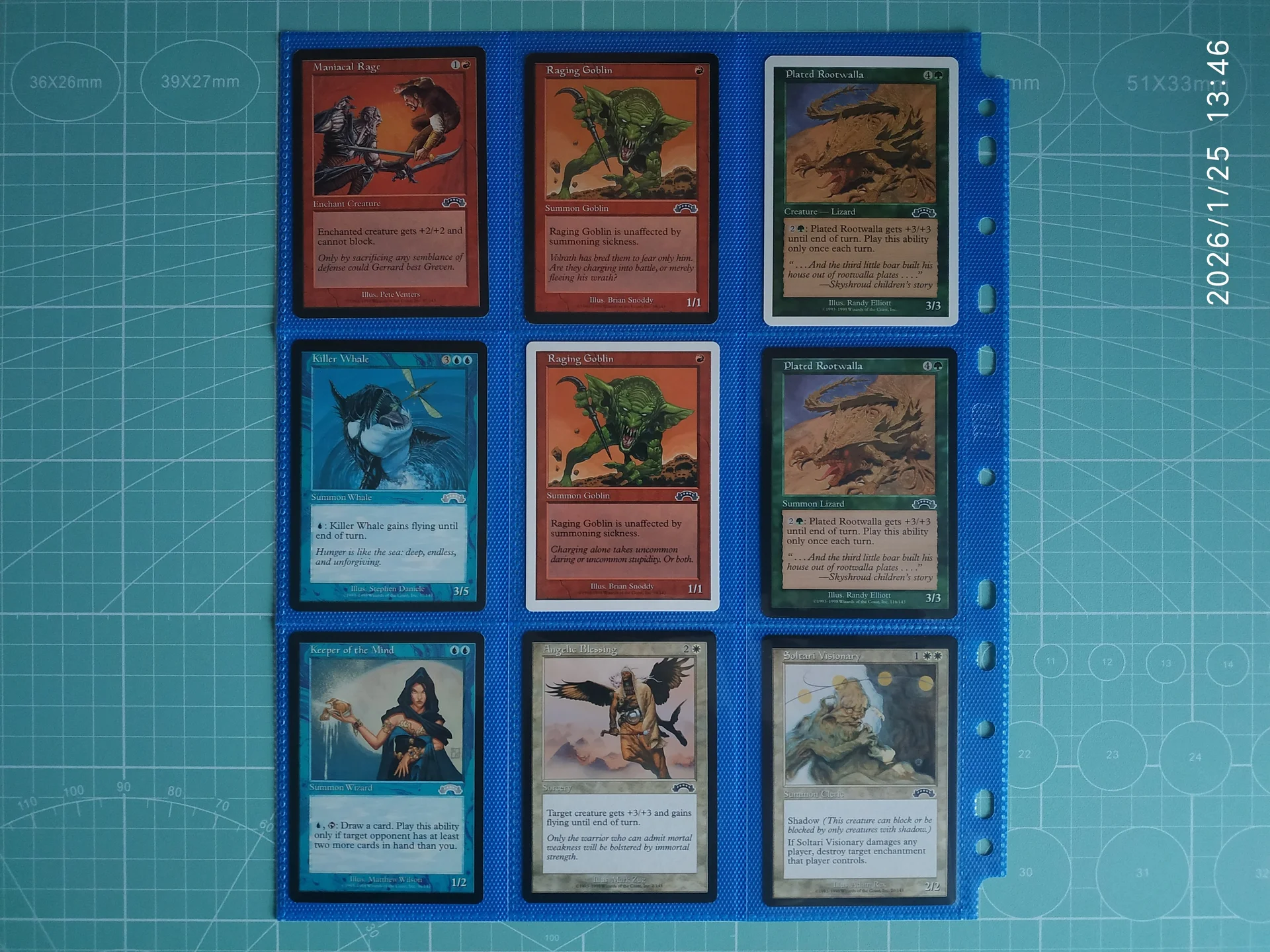 Набор карт MTG из сэта Exodus (ENG) - миниатюра 4
