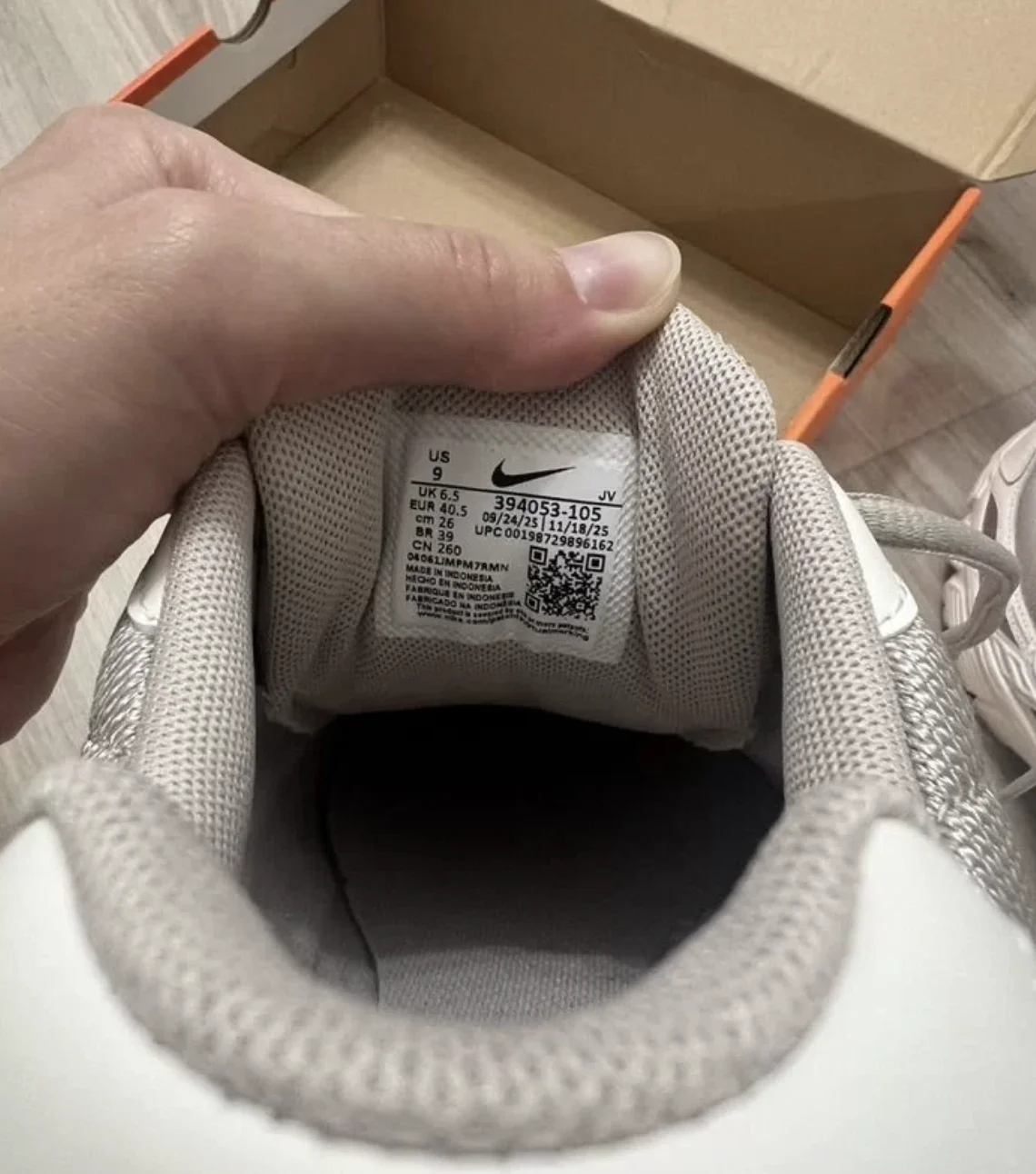 Кроссовки nike initiator абсолютно новые 26см - миниатюра 3