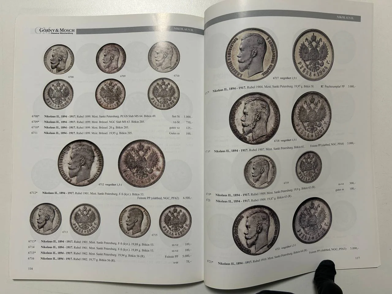 Каталог монет №178 Gorny & Mosch 2009 Munchen Russland coins - миниатюра 4