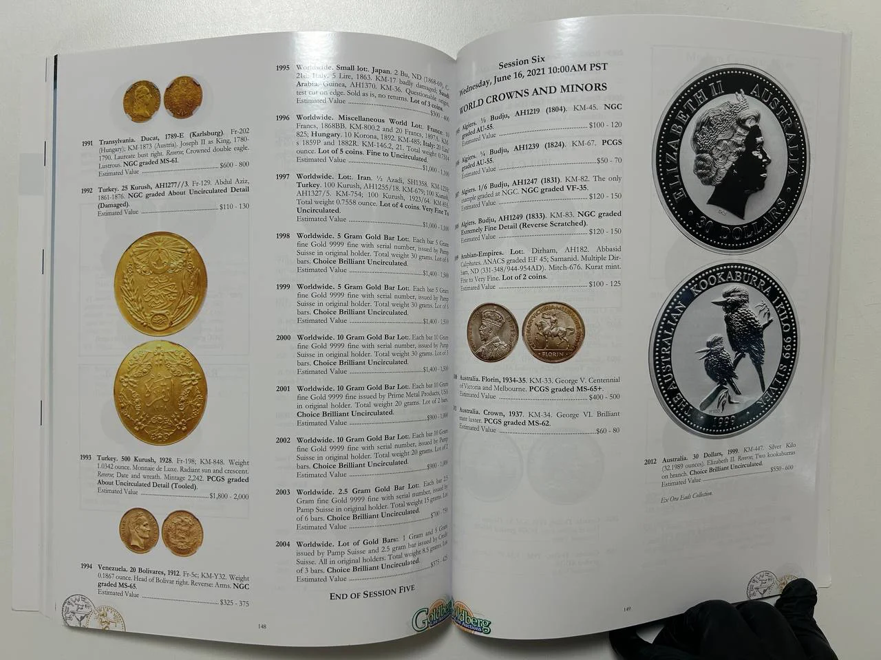 Каталог монет The Goldberg’s Present ancient gold world coins 2021 - миниатюра 6